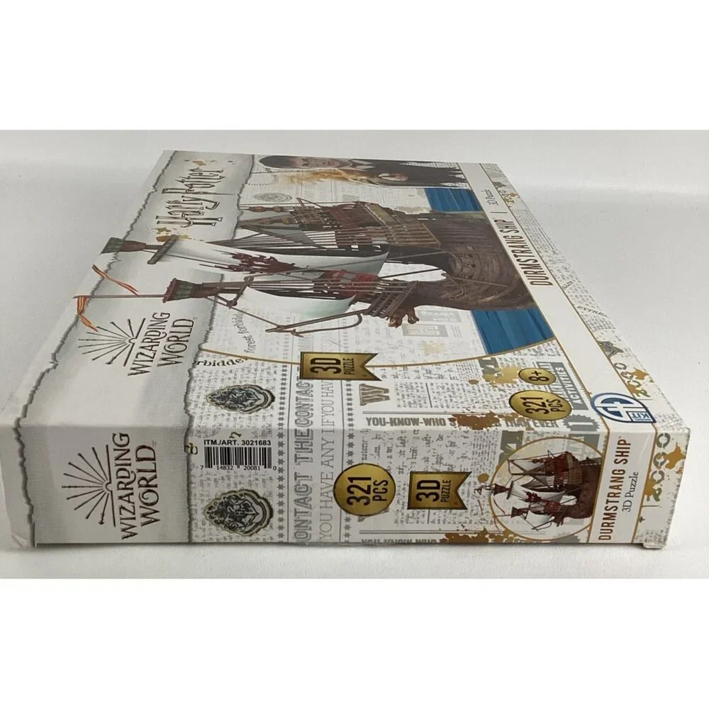 Harry Potter Durmstrang Ship 3D Puzzle Wizarding World Magic Fantasy Model NEW